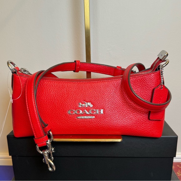 Coach Handbags - ❤️Coach Cherry Red Bag NWT
